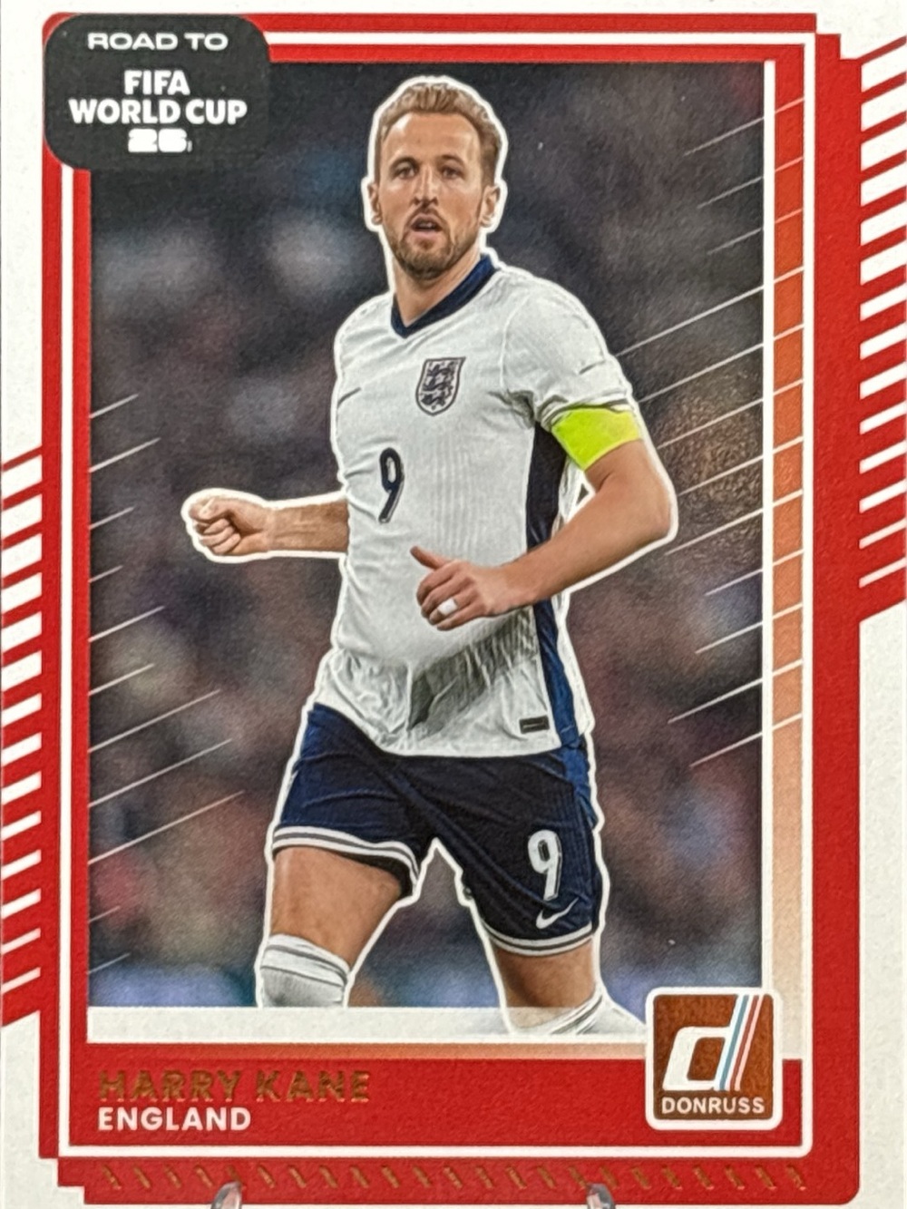Panini Donruss Harry Kane England Soccer Trading Card
